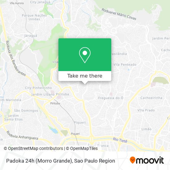 Mapa Padoka 24h (Morro Grande)