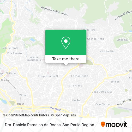 Mapa Dra. Daniela Ramalho da Rocha
