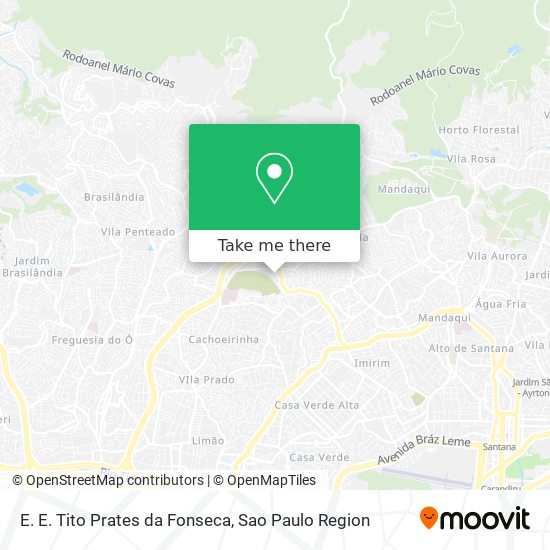 Mapa E. E. Tito Prates da Fonseca
