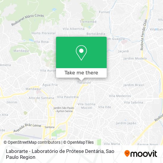 Laborarte - Laboratório de Prótese Dentária map