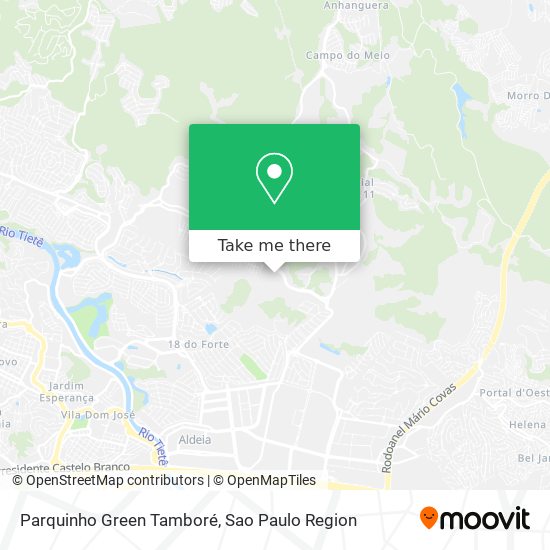 Parquinho Green Tamboré map