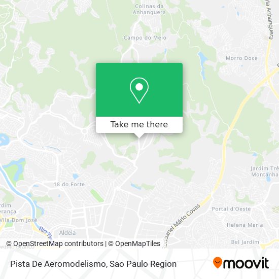 Pista De Aeromodelismo map
