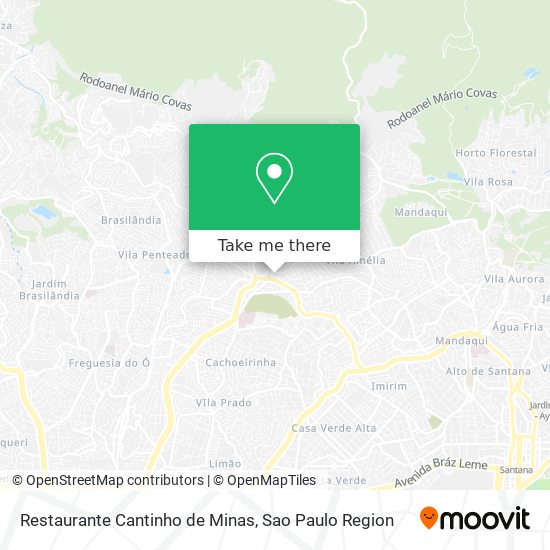 Restaurante Cantinho de Minas map