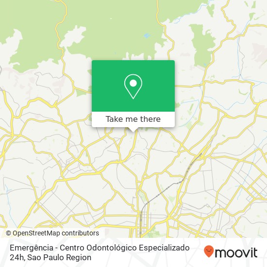 Emergência - Centro Odontológico Especializado 24h map