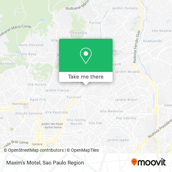 Maxim's Motel map