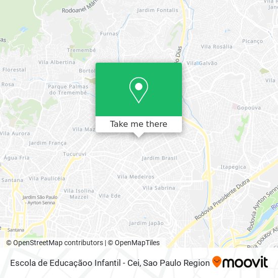 Escola de Educaçãoo Infantil - Cei map