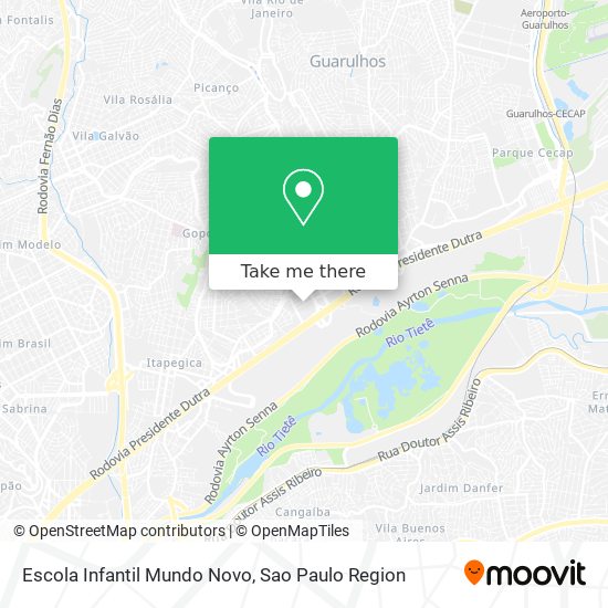 Escola Infantil Mundo Novo map