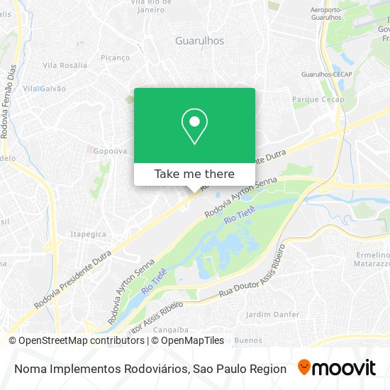 Noma Implementos Rodoviários map