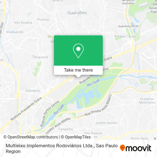 Multieixo Implementos Rodoviários Ltda. map
