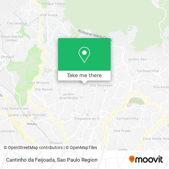 Cantinho da Feijoada map