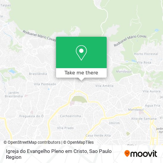 Mapa Igreja do Evangelho Pleno em Cristo