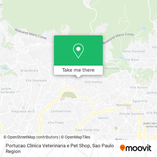 Portucao Clínica Veterinaria e Pet Shop map