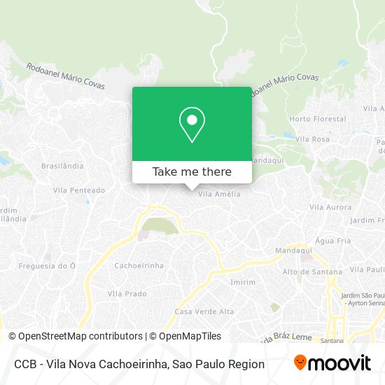 CCB - Vila Nova Cachoeirinha map