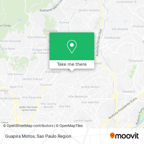 Guapira Motos map