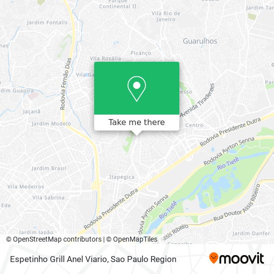 Espetinho Grill Anel Viario map