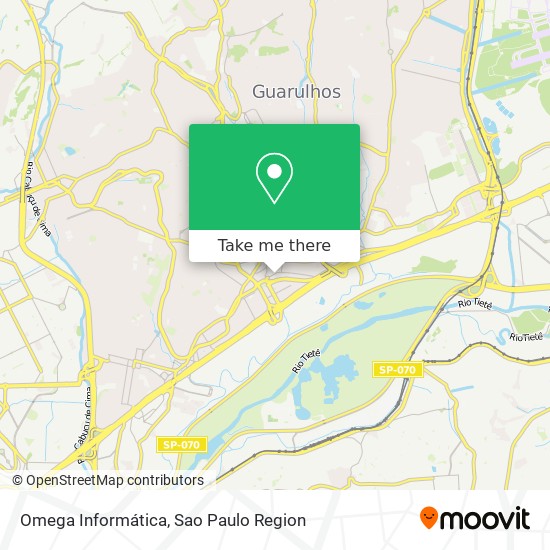 Omega Informática map