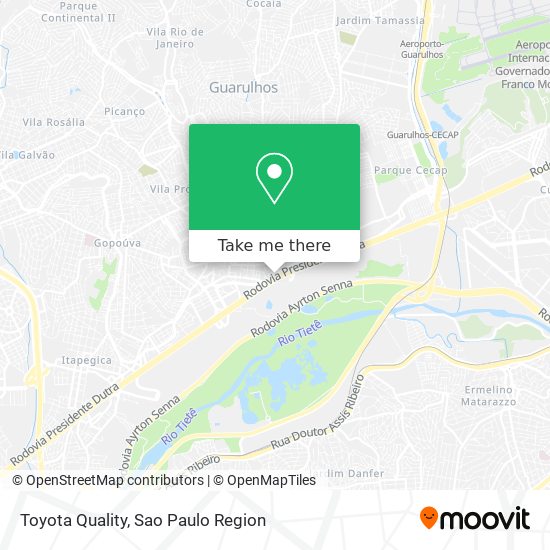 Toyota Quality map
