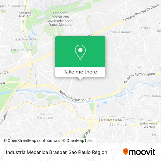 Mapa Industria Mecanica Braspar