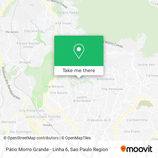 Pátio Morro Grande - Linha 6 map