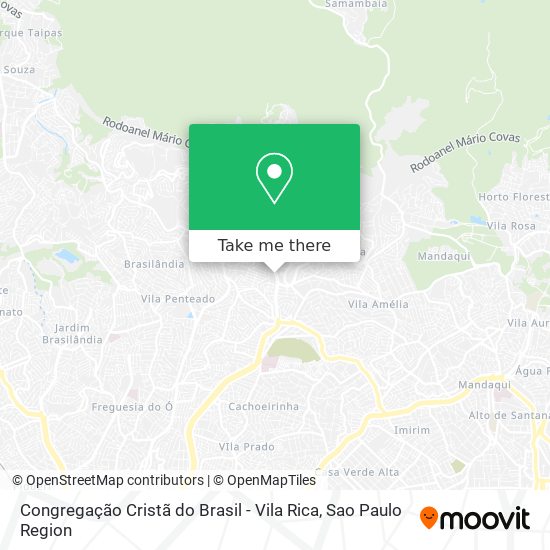 Congregação Cristã do Brasil - Vila Rica map
