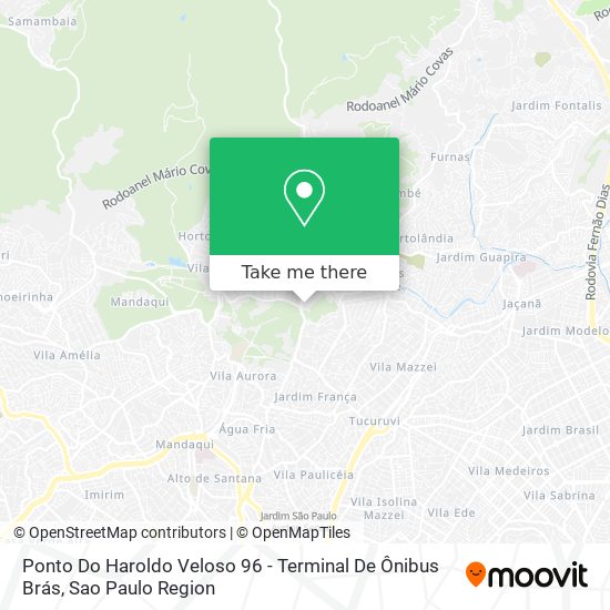 Ponto Do Haroldo Veloso 96 - Terminal De Ônibus Brás map