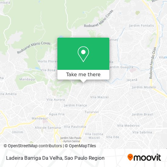 Ladeira Barriga Da Velha map