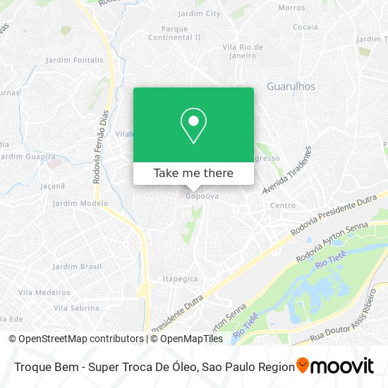 Troque Bem - Super Troca De Óleo map