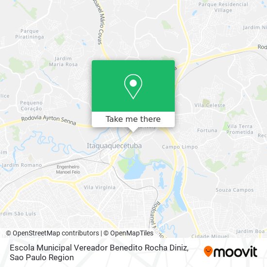 Escola Municipal Vereador Benedito Rocha Diniz map