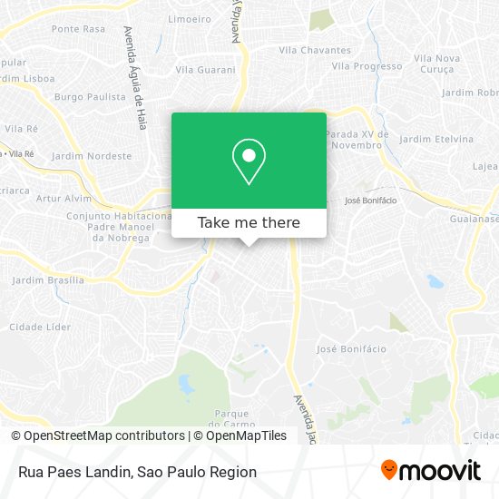 Rua Paes Landin map