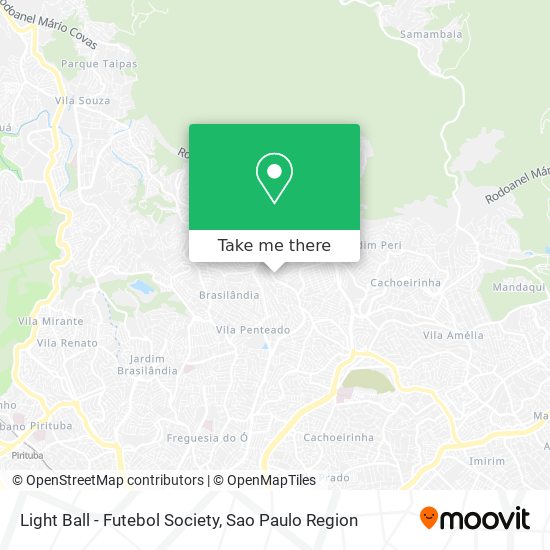 Mapa Light Ball - Futebol Society