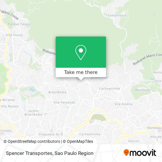 Mapa Spencer Transportes