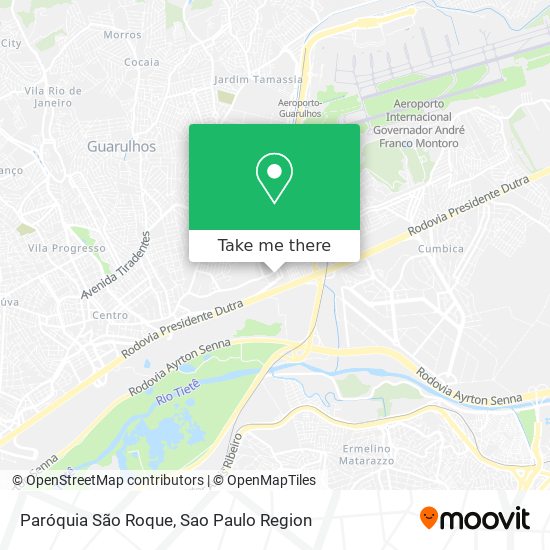 Paróquia São Roque map