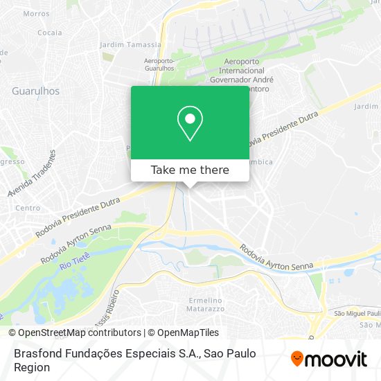 Brasfond Fundações Especiais S.A. map