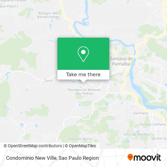 Condomínio New Ville map