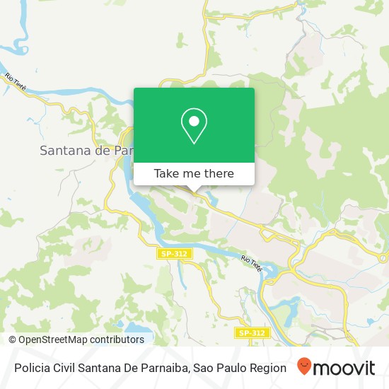 Policia Civil Santana De Parnaiba map