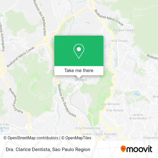Dra. Clarice Dentista map