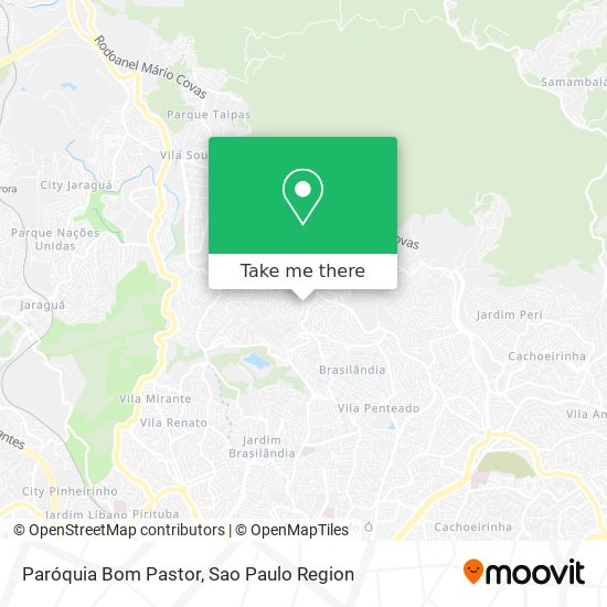 Paróquia Bom Pastor map