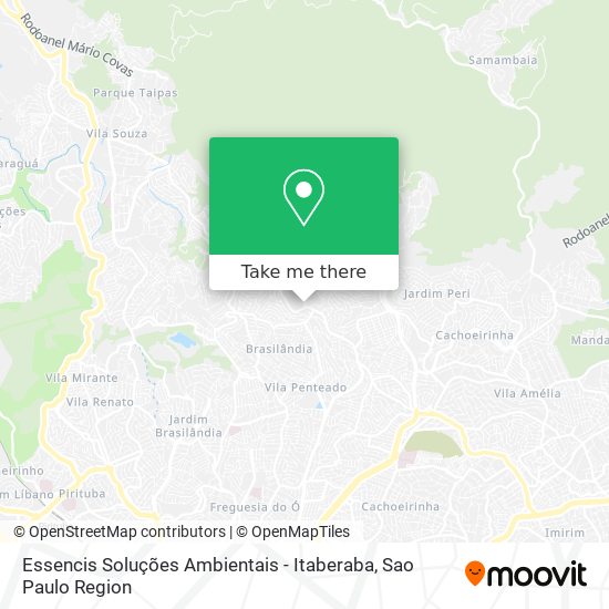 Essencis Soluções Ambientais - Itaberaba map