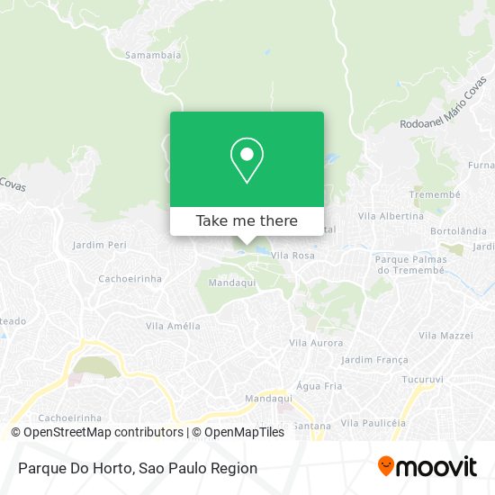 Parque Do Horto map