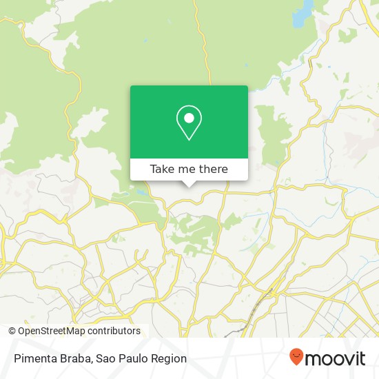 Pimenta Braba map