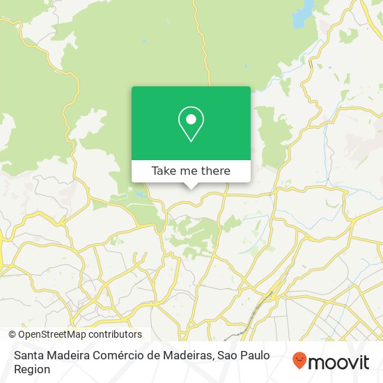 Santa Madeira Comércio de Madeiras map