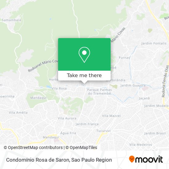 Mapa Condomínio Rosa de Saron