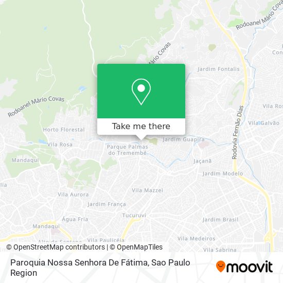 Paroquia Nossa Senhora De Fátima map