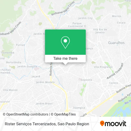 Rister Serviços Tercerizados map