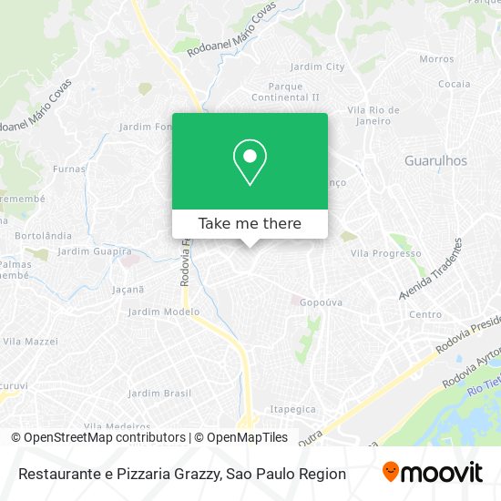 Restaurante e Pizzaria Grazzy map