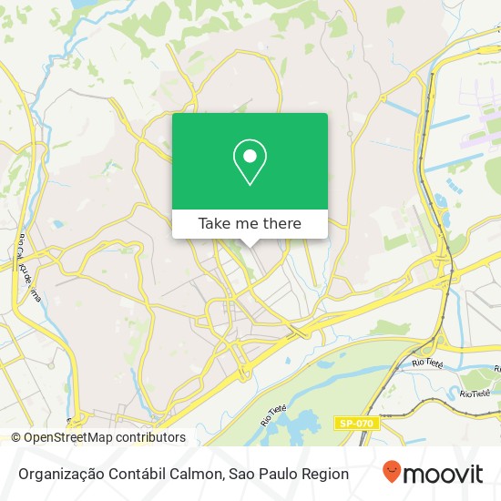 Organização Contábil Calmon map
