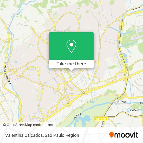 Valentina Calçados map