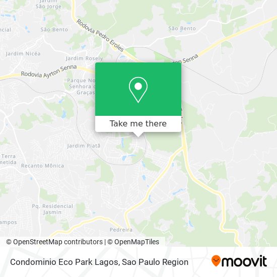 Condominio Eco Park Lagos map