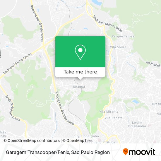 Garagem Transcooper/Fenix map