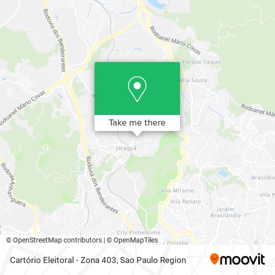 Cartório Eleitoral - Zona 403 map